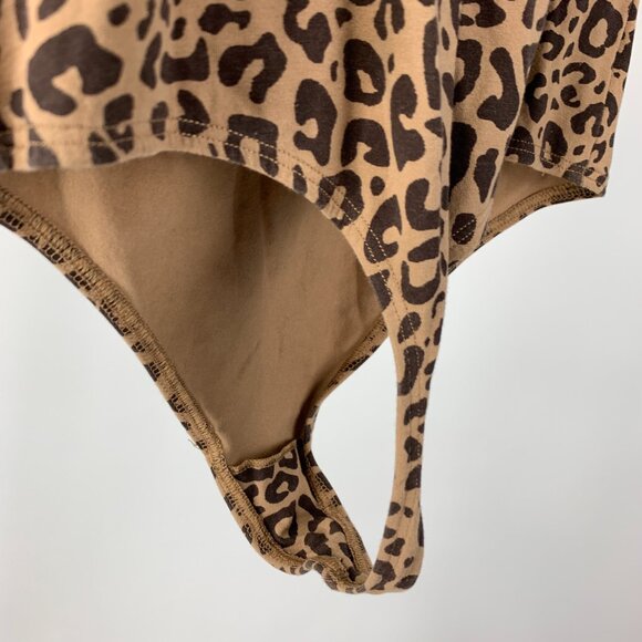 Aritzia/TNA Cheetah Print Bodysuit, Size XS - Picture 4 of 5